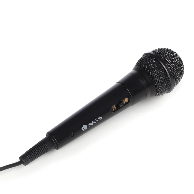 NGS Singer Fire Microphone de Karaoké, Noir
