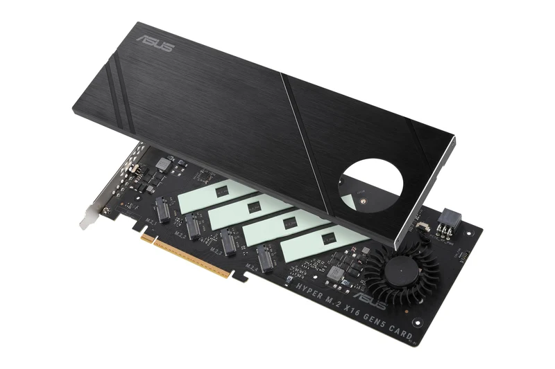 Asus Hyper M.2 x16 Gen5 Card Carte Adaptateur d'Interface Interne PCIe 5.0