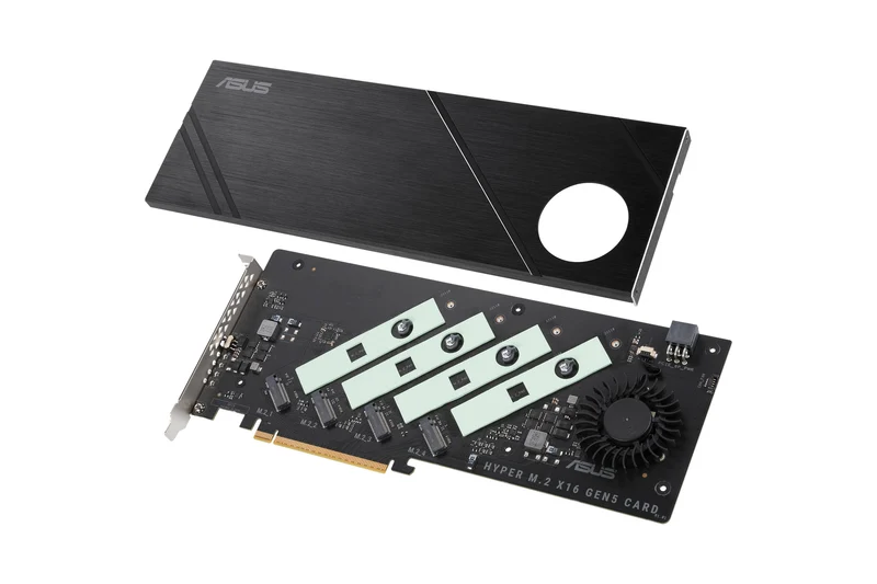 Asus Hyper M.2 x16 Gen5 Card Carte Adaptateur d'Interface Interne PCIe 5.0