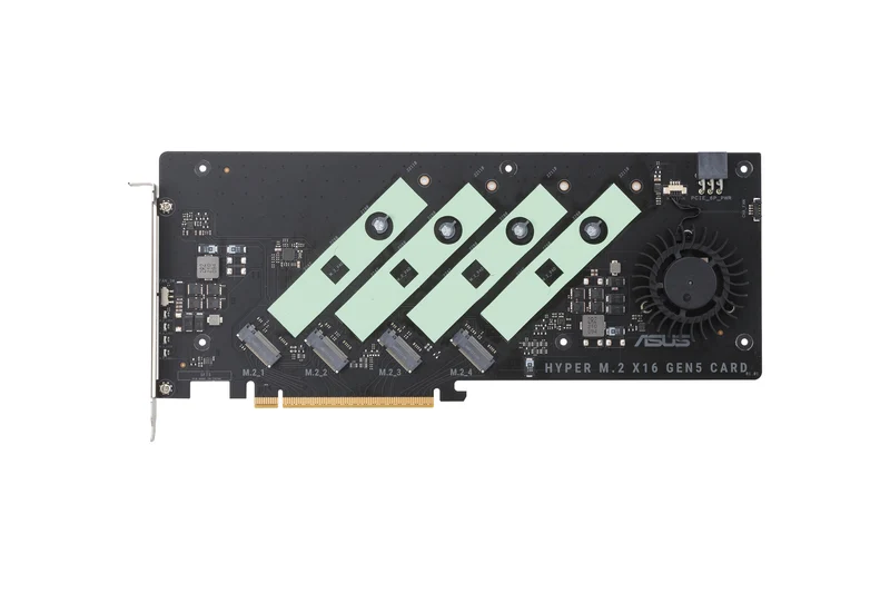 Asus Hyper M.2 x16 Gen5 Card Carte Adaptateur d'Interface Interne PCIe 5.0