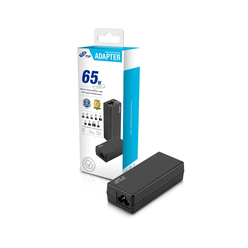 FSP NB PRO Adaptateur de Puissance et Onduleur Intérieur 65W Noir