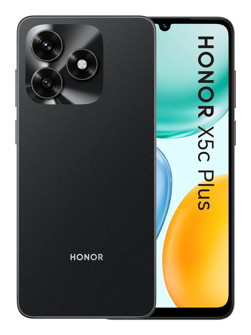 Honor X5c PLUS 6.74" MagicOS 9.0 4G 4 Go 256 Go 5260 mAh Noir