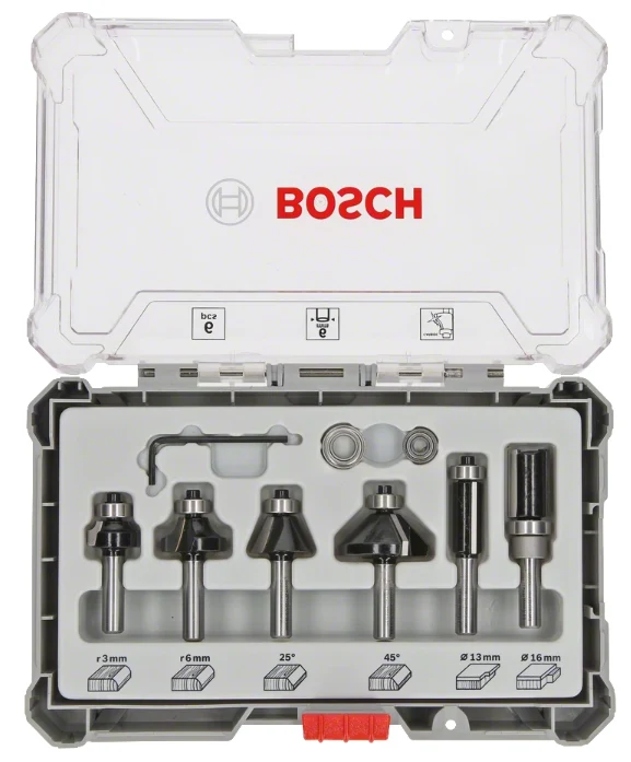 Bosch 2607017468 Jeu d'embouts 6 pièces