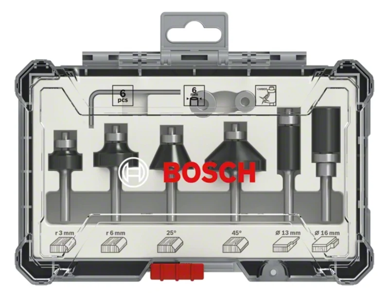 Bosch 2607017468 Jeu d'embouts 6 pièces