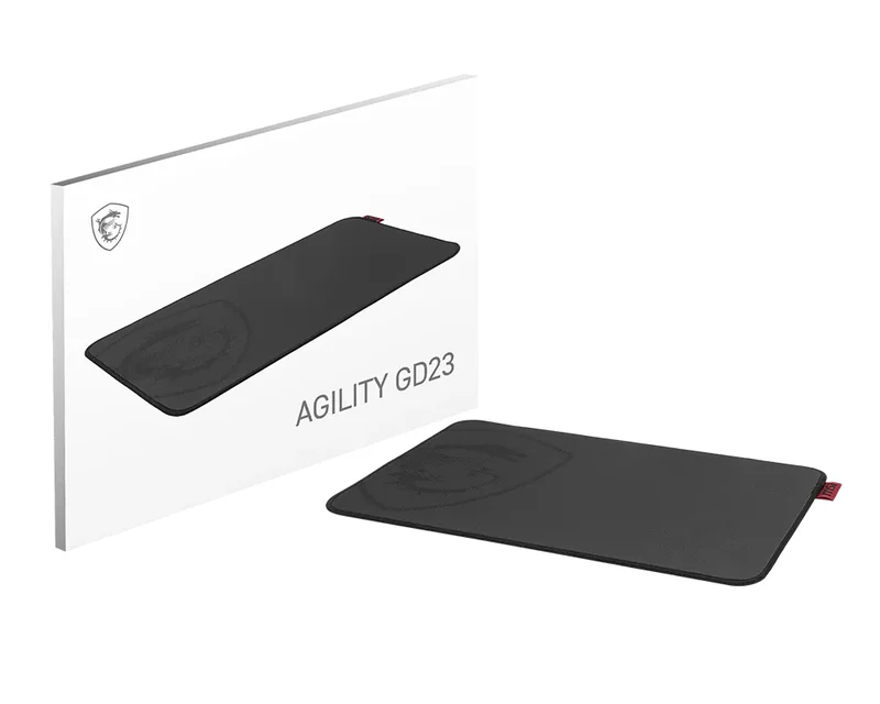 MSI AGILITY GD73 Tapis de Souris de Jeu, Noir, 900 x 400 mm