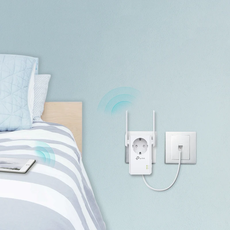 TP-Link TL-WA860RE Prolongateur Réseau Wi-Fi 4, 10/100 Mbit/s, Blanc