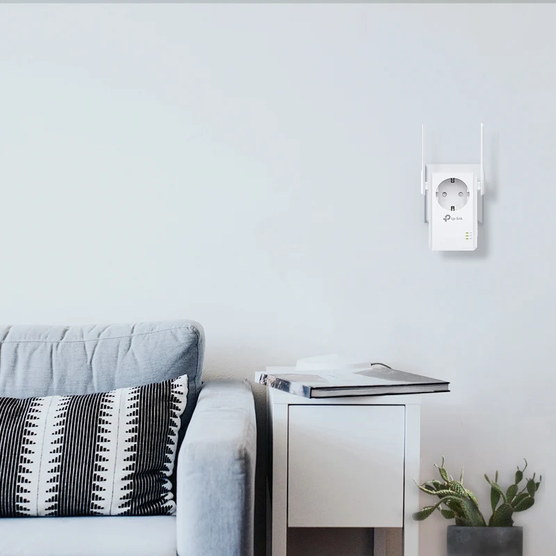 TP-Link TL-WA860RE Prolongateur Réseau Wi-Fi 4, 10/100 Mbit/s, Blanc