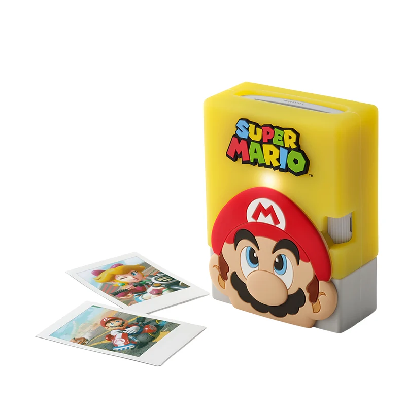 Instax Mini Link 3 avec étui en silicone Super Mario