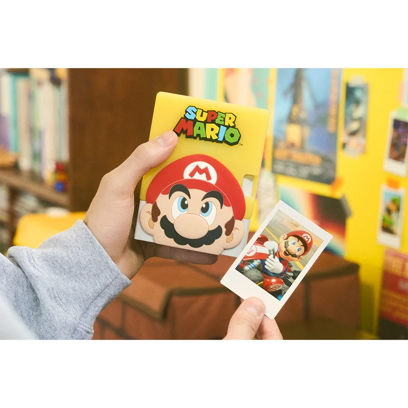 Instax Mini Link 3 avec étui en silicone Super Mario