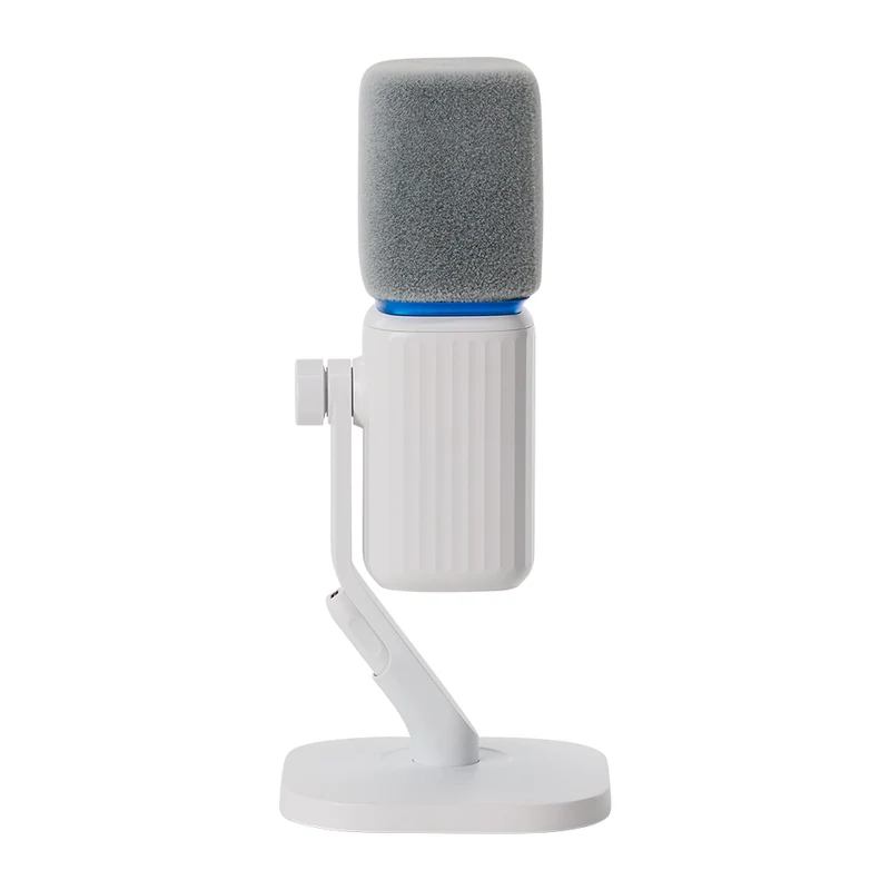 Microphone Ensemble de bureau (Blanc)
