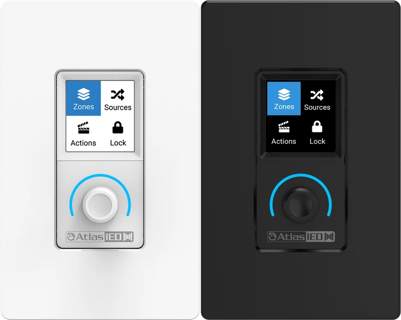 Controle de volume Atmosphere Zone/Source Blanc AtlasIED