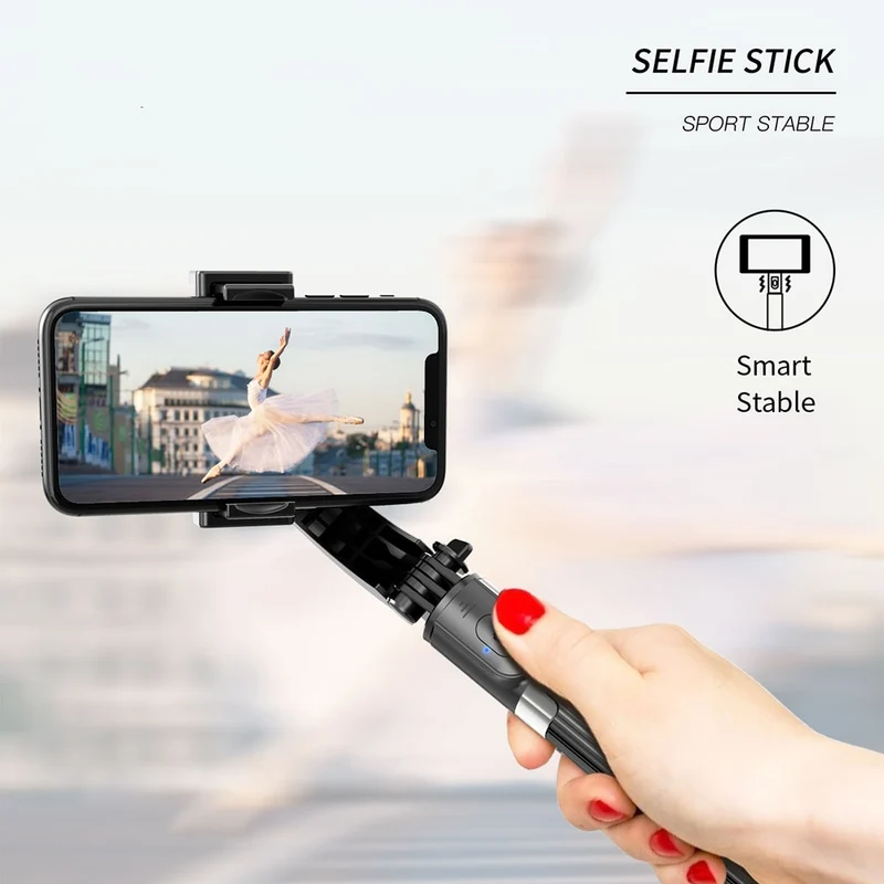 L08 Bluetooth Handheld Gimbal Stabilizer Tripod Mobile