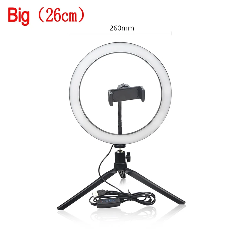 Led Selfie Lamp Ring Novelty Makeup Lightings