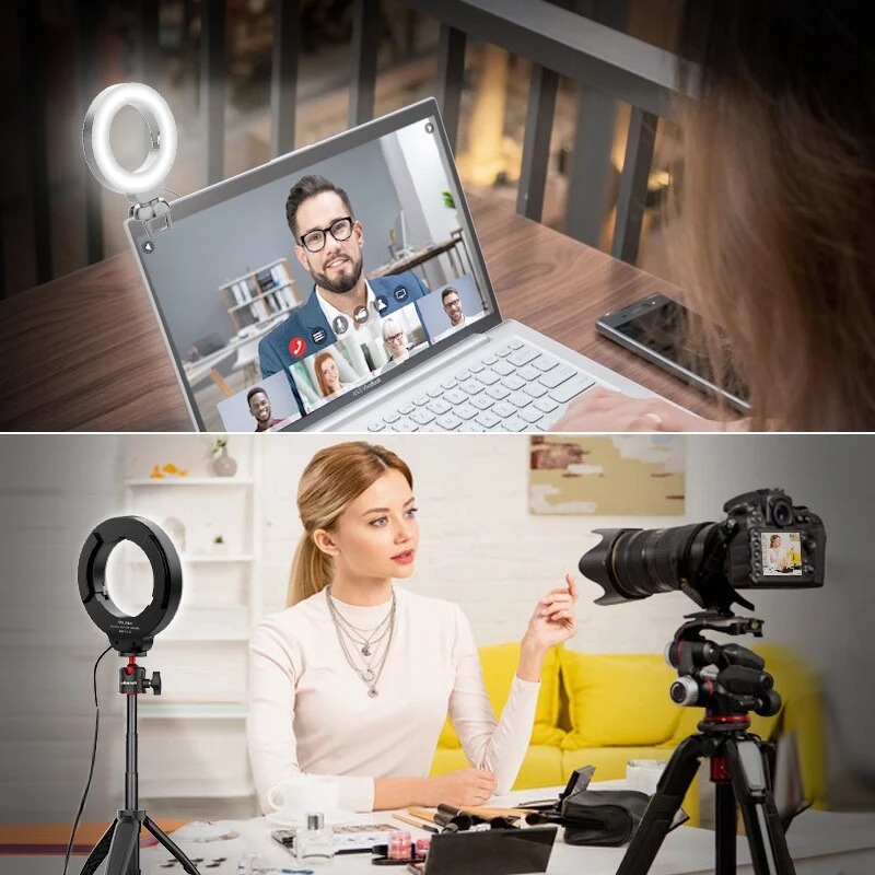 Ulanzi VIJIM CL06 4''/10cm 3200K-6500K led Ring Light