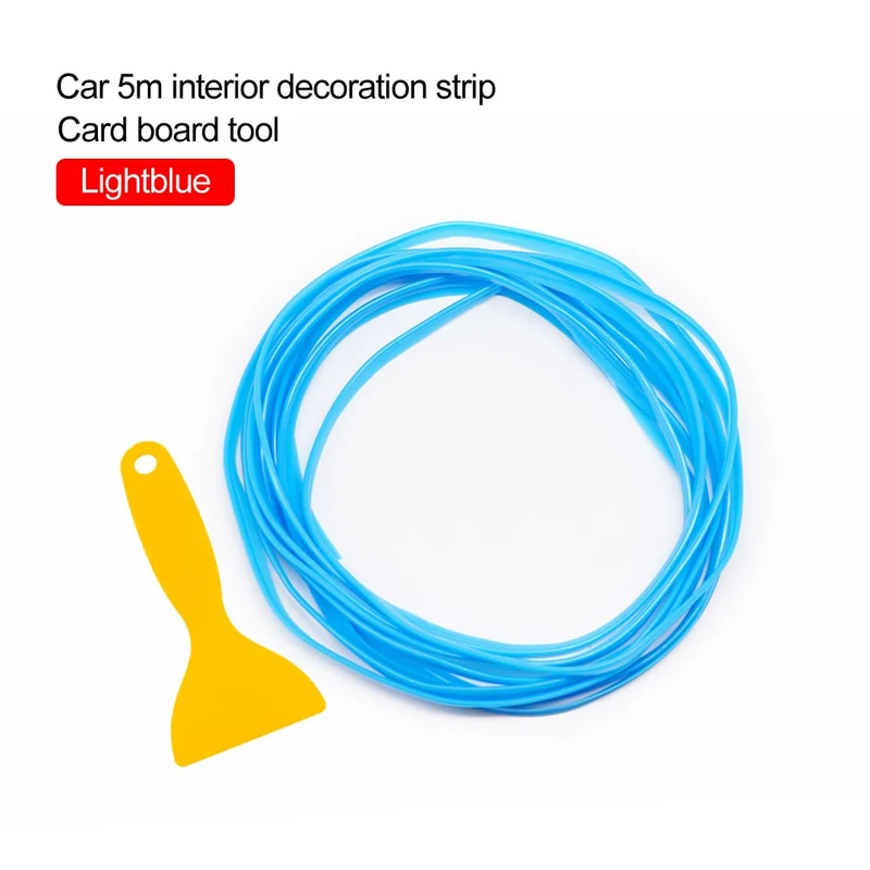 Car Styling 5M/pcs Universal Flexible Car Interior Decoration