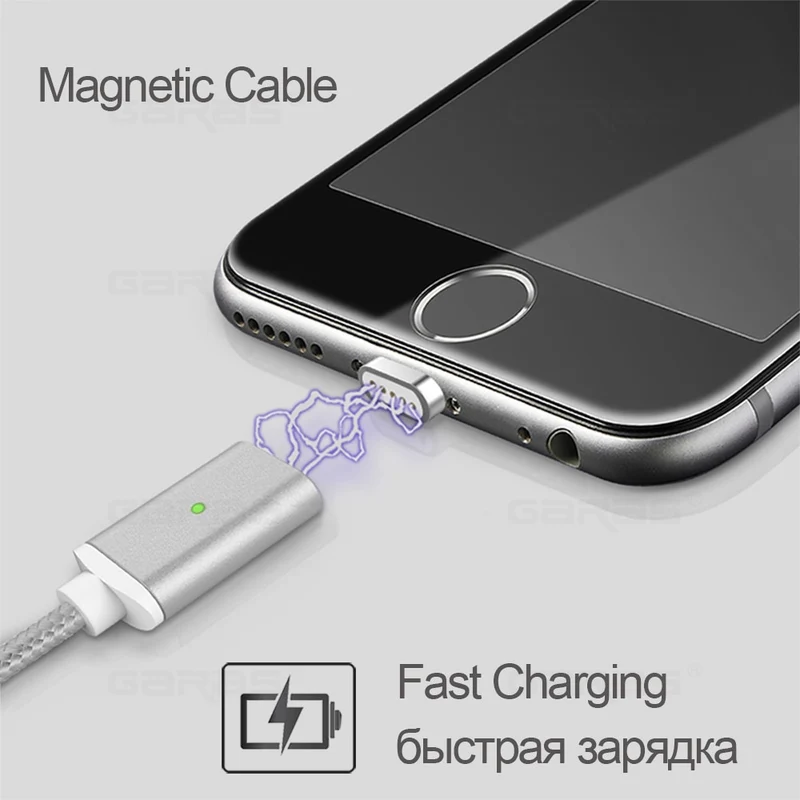 Magnetic Cable Micro USB/Type C Charger Adapter