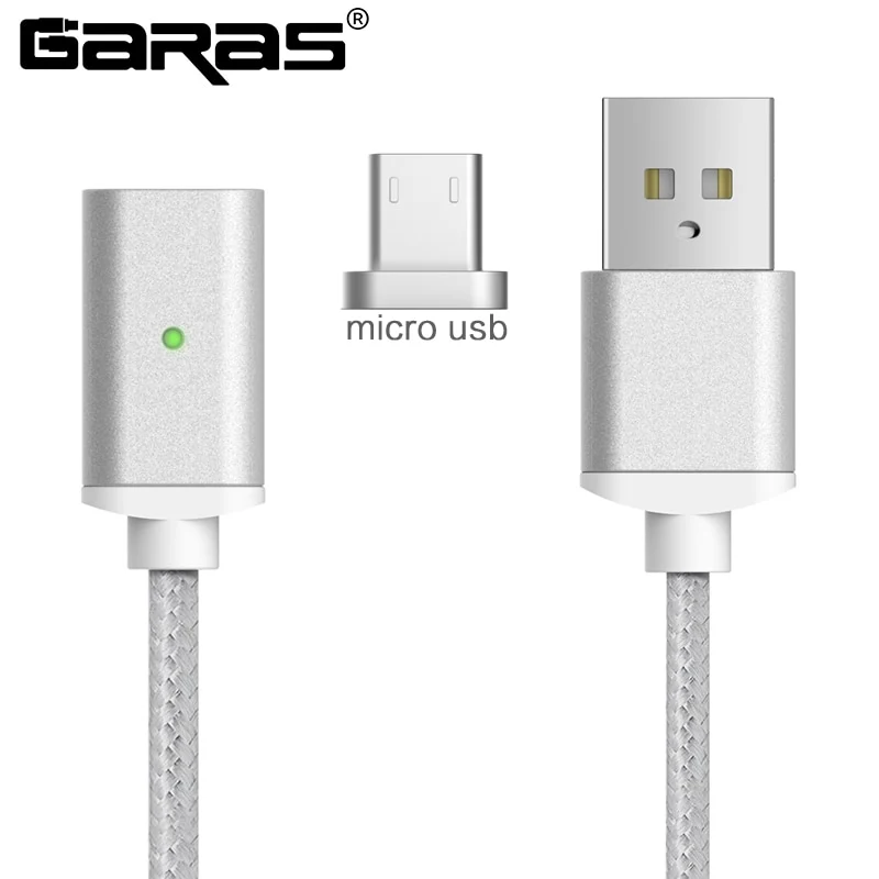 Magnetic Cable Micro USB/Type C Charger Adapter