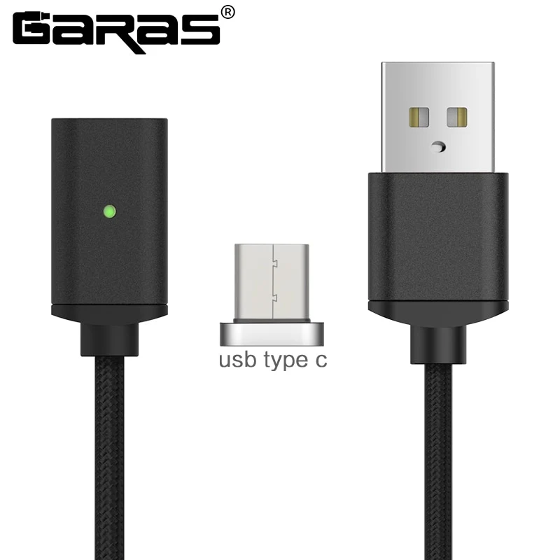 Magnetic Cable Micro USB/Type C Charger Adapter