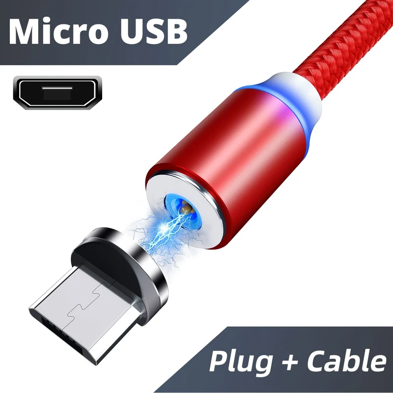 Magnetic Charging Cable For Samsung Xiaomi Mobile Phone
