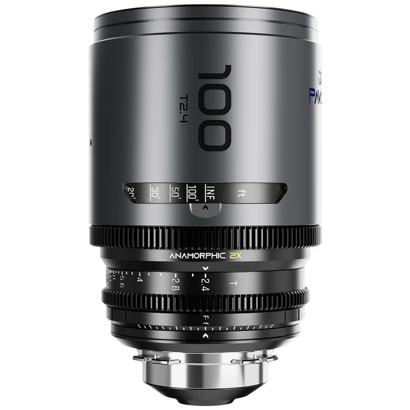 Pavo 100mm T2.4 2X Anamorphique PL/EF (Revêtement Bleu)