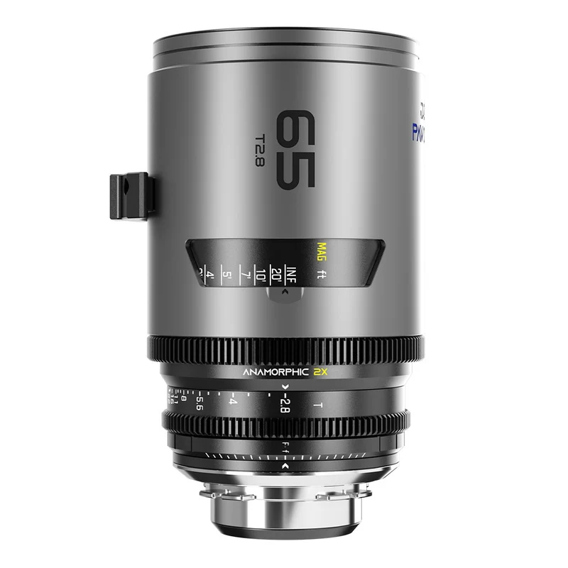 Pavo 65mm T2.8 2X Anamorphique PL/EF (Revêtement Bleu)