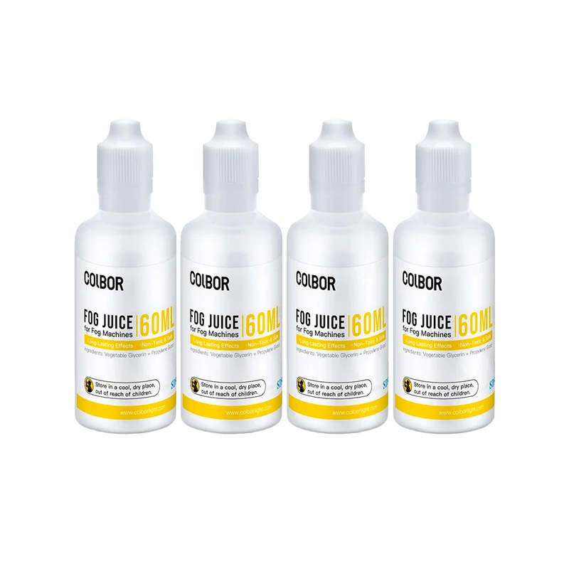 Liquide pour machine à fumée CF5/CF3 60ml (Paquet de 4)