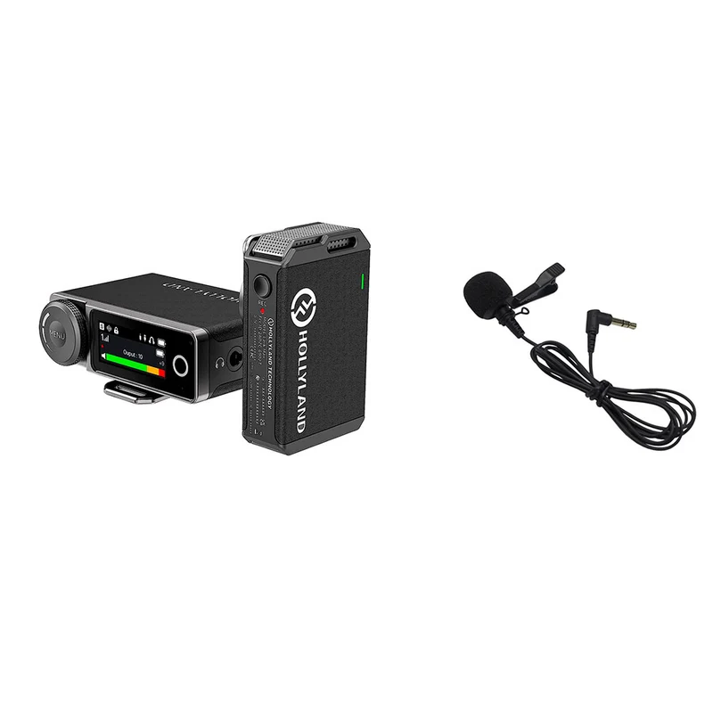 Microphone sans fil LARK MAX (Ensemlbe simple avec 1 micro cravate, Noir)