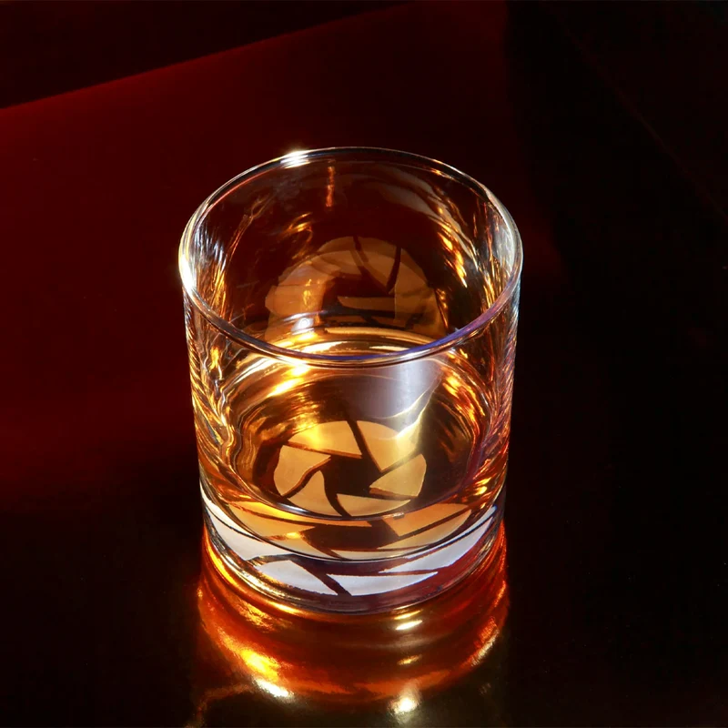 Verre à whisky Logo Ouverture Diaphragme (P. de 2)
