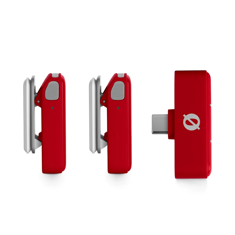 Microphone ultra-compact Wireless Micro (USB-C, Rouge)