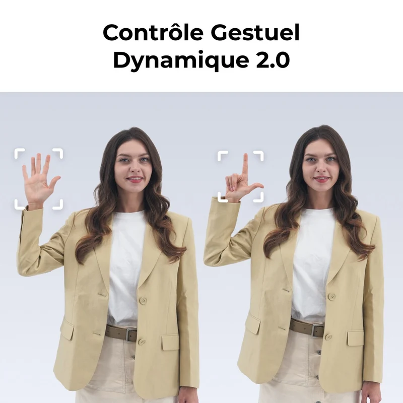 Webcam Tiny 3 Lite PTZ 4K avec Audio Spatialisé et Alimentée par l’IA