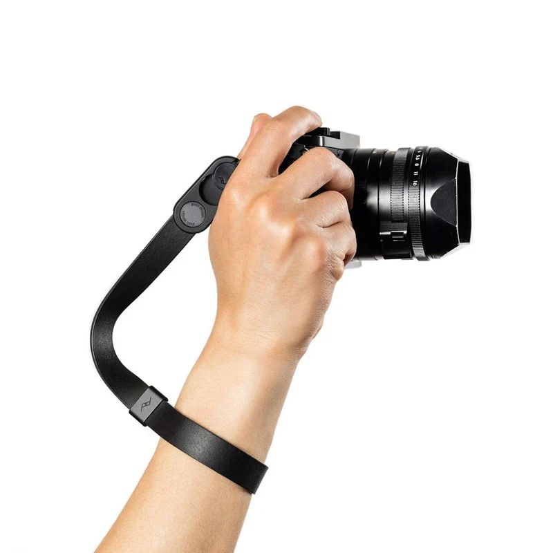 Courroie de poignet Cuff Cuir (Noir)