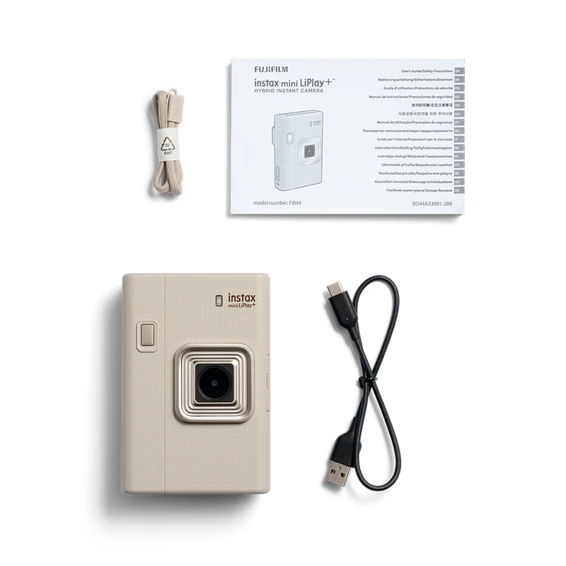 Instax Mini LiPlay+ (Beige Sable)