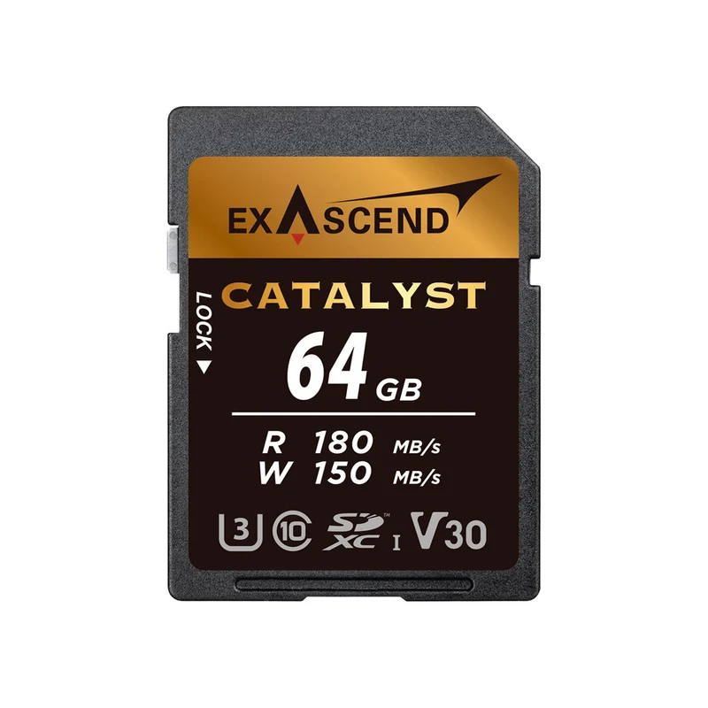 Carte Mémoire SDXC Catalyst UHS-I V30 64GB