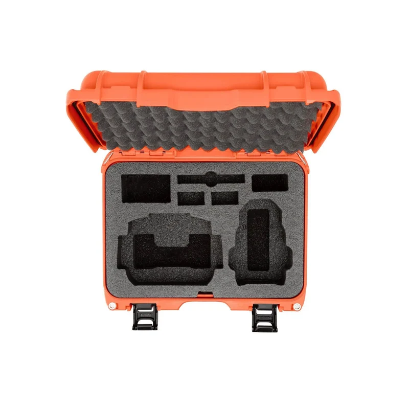 Valise Rigide Nanuk 915 pour DJI Mini 5 Pro Ensemble Fly More (Orange)