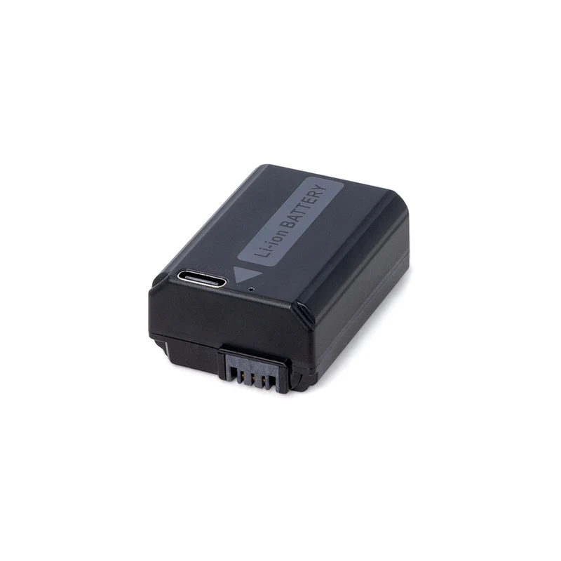 Pile NP-FW50 avec port USB-C pour Sony