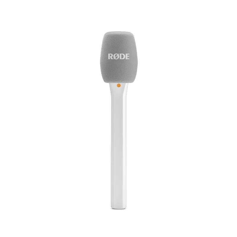 Adaptateur à Main Interview Micro (Blanc)