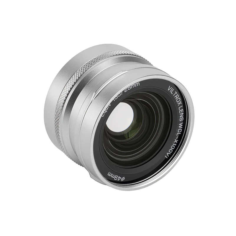 Convertisseur Grand Angle 0.8x pour Fujifilm X100VI (Argent)