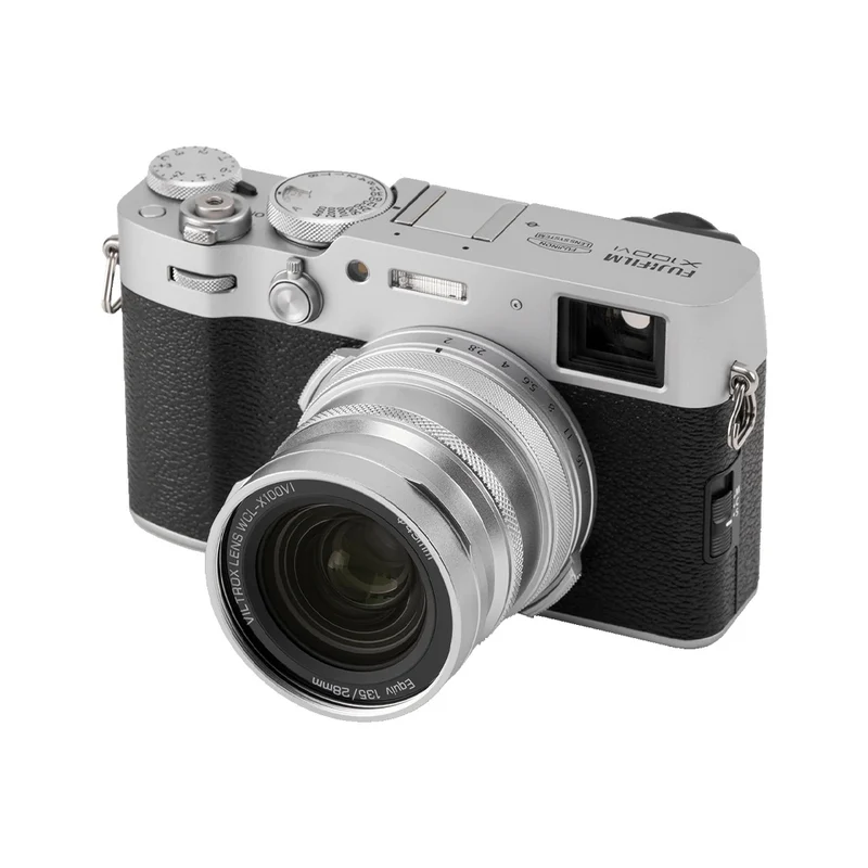 Convertisseur Grand Angle 0.8x pour Fujifilm X100VI (Argent)