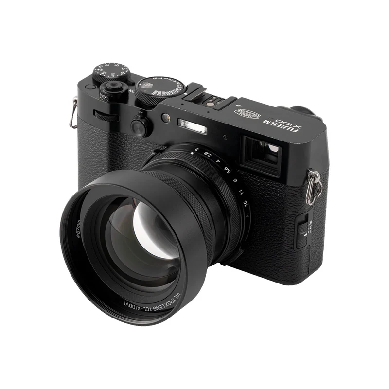 Convertisseur Téléphoto 1.4x pour Fujifilm X100VI (Noir)