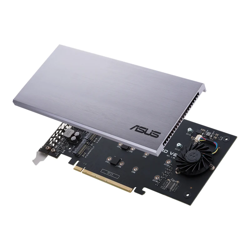 ASUS HYPER M.2 X16 CARD V2 carte et adaptateur d'interfaces Interne