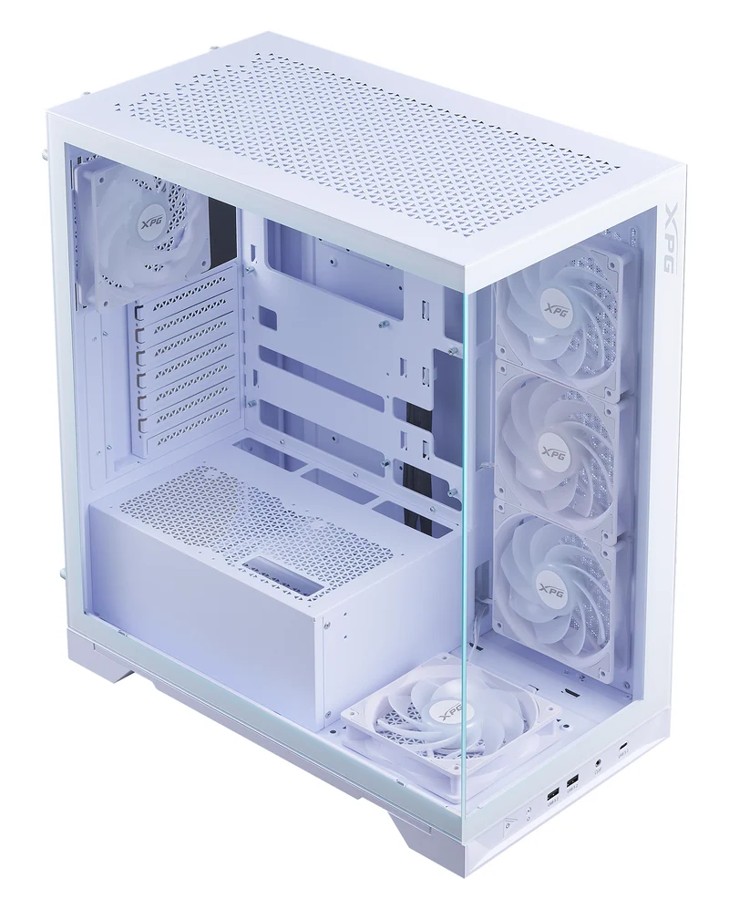 XPG Invader X BTF Midi Tower Blanc