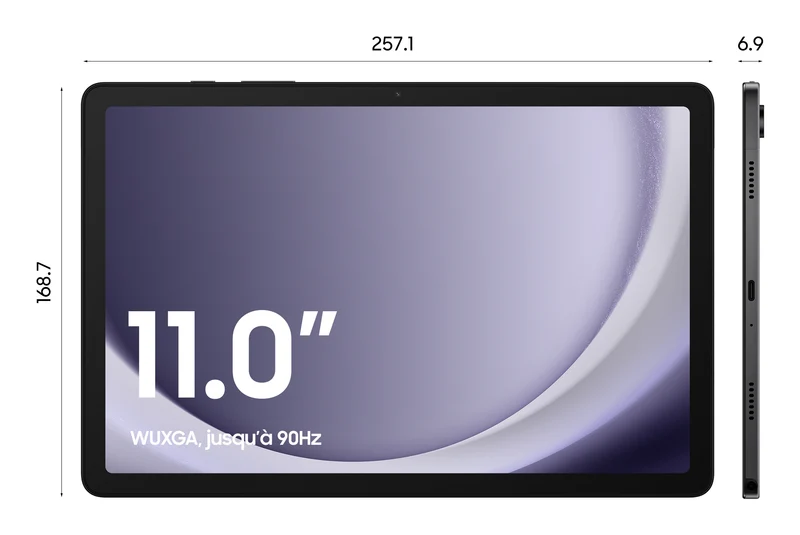 Samsung Galaxy Tab A9+ SM-X210 Snapdragon 64 Go 27,9 cm (11") 4 Go Wi-Fi 5 (802.11ac) Android 13 Graphite