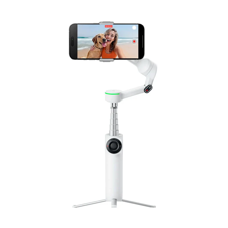Stabilisateur pour téléphone Flow 2 Pro Ensemble Créateur (Blanc)