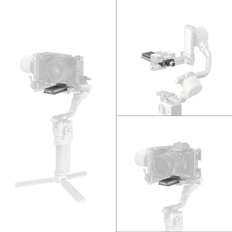 Plaque à Dégagement Rapide pour DJI RS 4 Mini