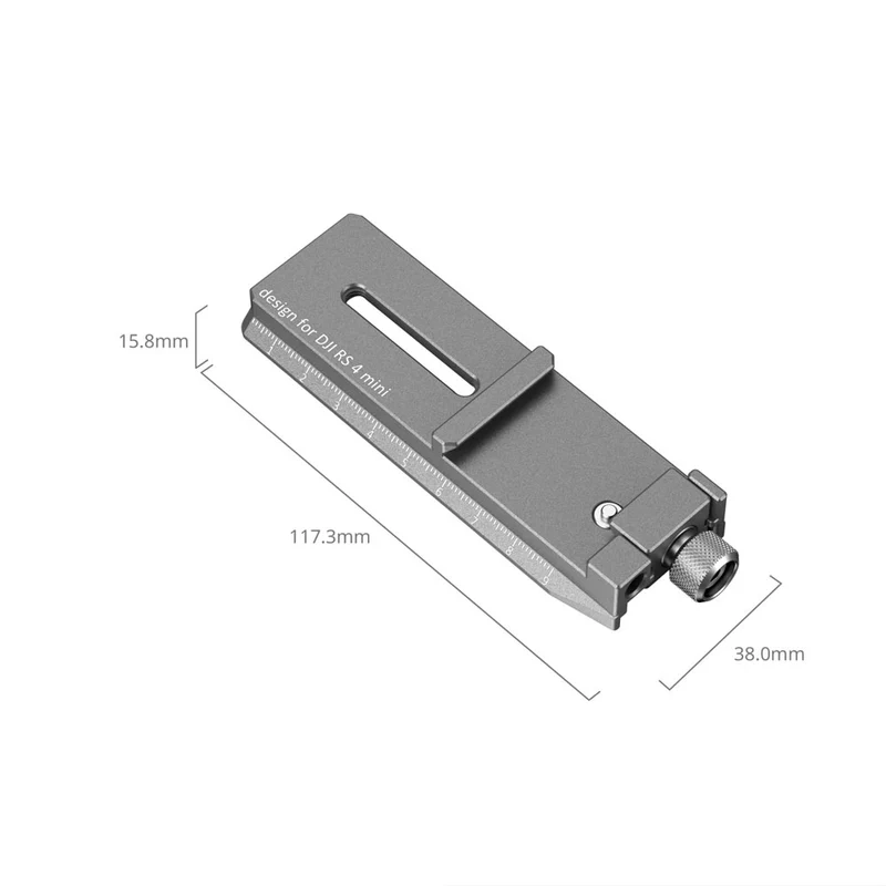 Plaque à Dégagement Rapide pour DJI RS 4 Mini