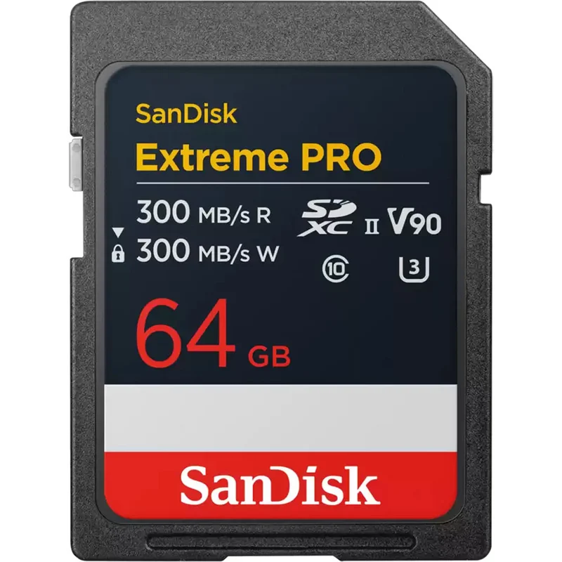 Carte Mémoire SDXC Extreme PRO UHS-II V90 64GB