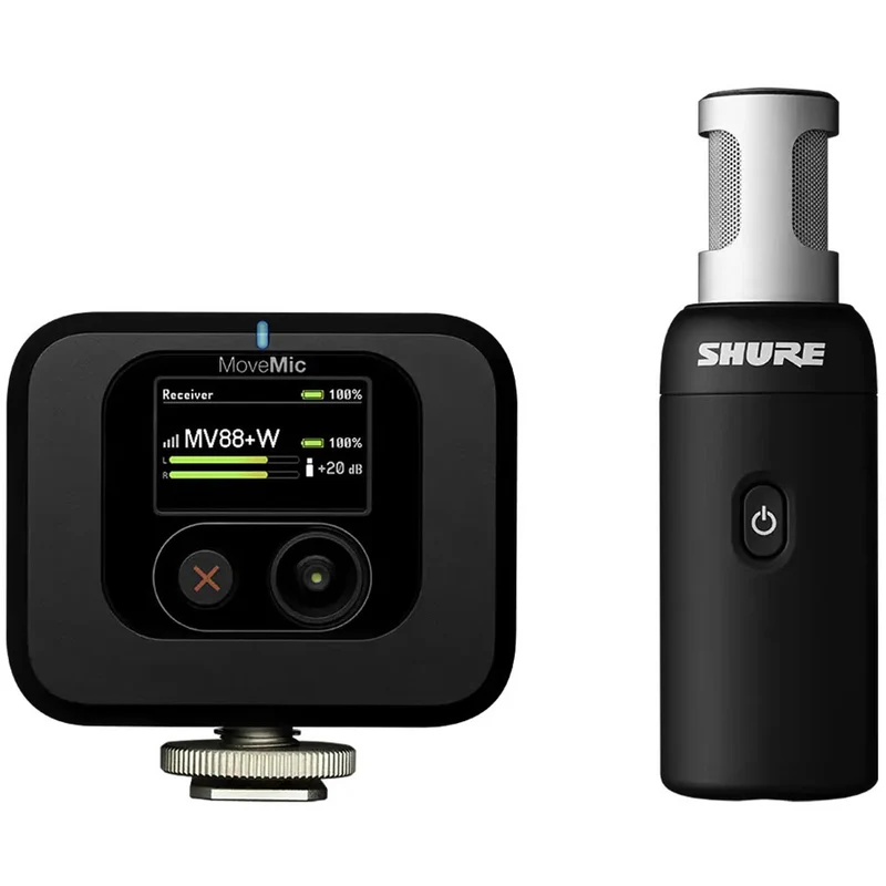 Microphone Sans-Fil MoveMic 88+ Ensemble avec Récepteur