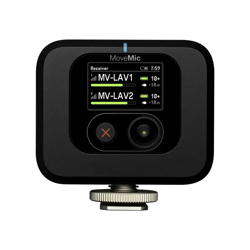 Microphone Sans-Fil MoveMic 88+ Ensemble avec Récepteur