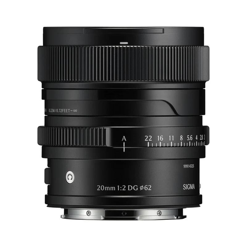 20mm f/2 DG Contemporain (Contemporary) Monture L Noir