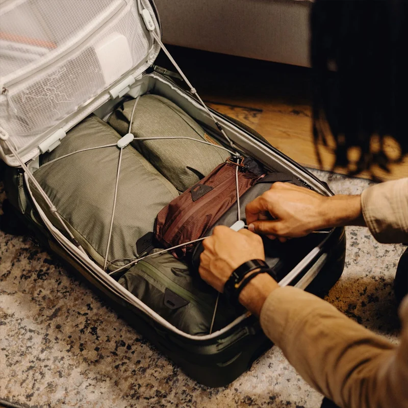 Valise à roulettes Roller Pro (Sauge)
